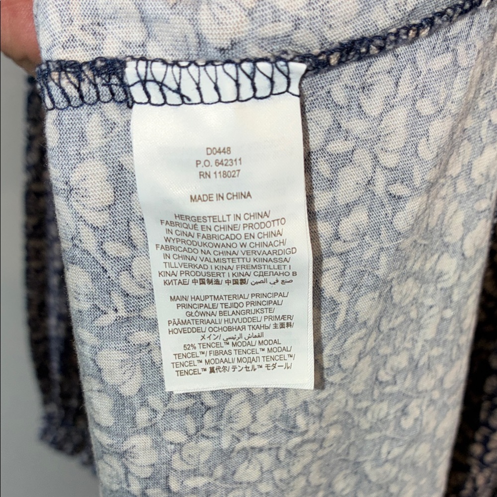 Boden Ditsy Floral Long Sleeve Belted Shift Dress US 16/18 XL - Picture 8 of 8